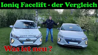 Ioniq Facelift - Der Vergleich mit dem Vor-Facelift - Was ist neu?