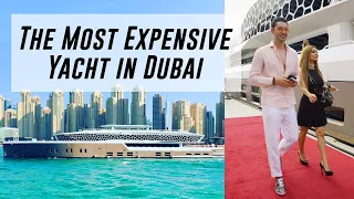 The most Expensive Yacht in Dubai | Tour with Max Fardan by owner