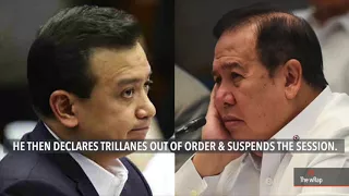 'Committee de absuwelto' Gordon, Trillanes face off in smuggling probe