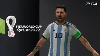 FIFA 23 - Argentina vs Saudi Arabia | FIFA World Cup 2022 | Group Stage | PS4™ Gameplay