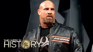 Goldberg declares The Rock is next: This Week in WWE History, March 31, 2016