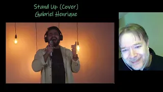 Gabriel Henrique - Stand Up (Cover) - reaction