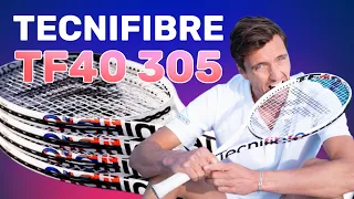 Обзор теннисных ракеток Tecnifibre TF40 305 16x19 и 18х20