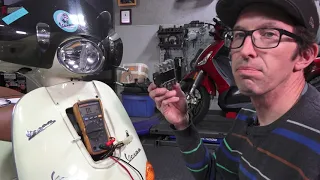 How To Diagnose a Faulty Charging System on a Vespa Scooter