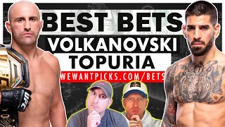 BEST BETS: UFC 298: Volkanovski vs. Topuria Betting Guide