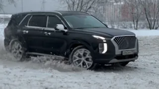 Hyundai Palisade на снегу - Хендай Палисад Клуб Форум