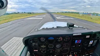 (4K POV) Cessna 172RG POV Flight | Startup, Takeoff, Landing