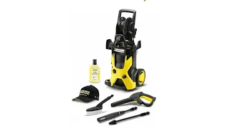 Мойка высокого давления KARCHER K 5 Premium Car Jubilee, 145 бар после 2 лет пользования +насадки Ал