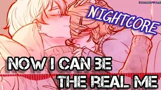 Nightcore - Now I Can be the Real Me - lyrics (by the GGGG's from Radio Rebel)