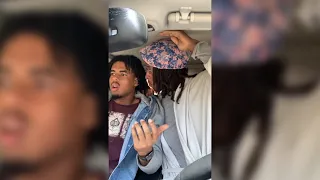 When getting something from the back seat goes wrong 😭 | Dtay Known #shorts