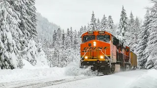 Plowing Snow On Stevens Pass!