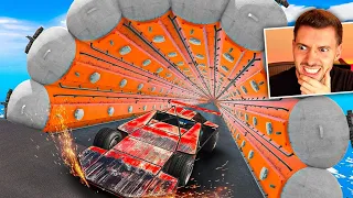 VAI E VOLTA dentro de um TÚNEL DE GASOLINA! (GTA 5)