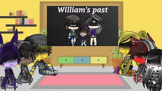 FNAF 1 + the Marionette reacts to William's past  (please read description)