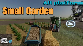 Small Garden  / New mod for all platforms on FS22