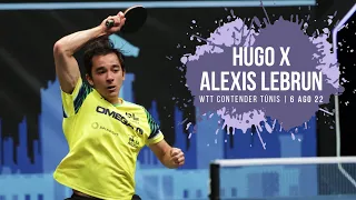 Hugo Calderano x Alexis Lebrun - WTT Contender Túnis - Tênis de Mesa