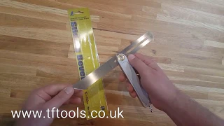 How To Use A Shinwa Sliding Bevel | TF Tools