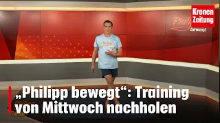 Philipp bewegt am Mittwoch, 15.05.: Mit Energie durch die Woche!