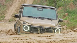 2025 Electric Mercedes G-Wagon OFF-ROAD Test Drive