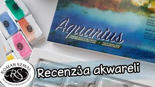 Aquarius Roman Szmal WATERCOLORS | REVIEW | [ENG sub]