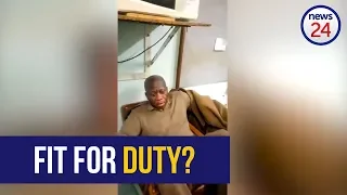 WATCH: 'I am fine for duty' – Correctional services to investigate apparently drunk officer