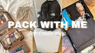 PACK WITH ME FOR COSTA RICA: Packing List, Organization Tips, Away Suitcase & More! | Hannah Grace