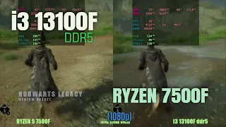 i3 13100f ddr5 vs Ryzen 7500f