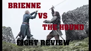 Brienne vs The Hound Fight Review! (Game of Thrones Season 4)