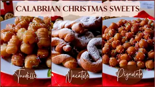 Traditional Italian Sweets - 3 Recipes: Turdilli, Nacatole, Pignolata (Struffoli)