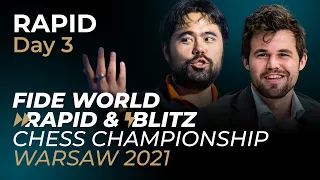 FIDE World Rapid Chess Championship 2021 | Day 3