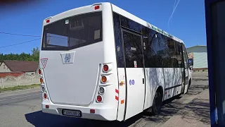 Орша. Поездка на автобусе Неман-420211-511 маршрут 11 (ГОС№: АМ 5388-2)