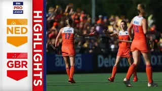 Netherlands v Great Britain | Week 19 | Women's FIH Pro League Highlights