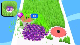 Grass Cut Run ​- All Levels Gameplay Android,ios (Part 1)