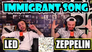 LED ZEPPELIN - IMMIGRANT SONG | WHAT A DRIVE THIS HAS!!! | FIRST TIME REACTION