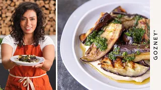 Roasted Eggplant with Tahini Yogurt | Guest Chef: Philli Armitage-Mattin | Roccbox Recipes | Gozney