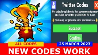 NEW UPDATE CODES [SPRING EGG] Clicker Simulator ROBLOX | ALL CODES | March 25, 2023