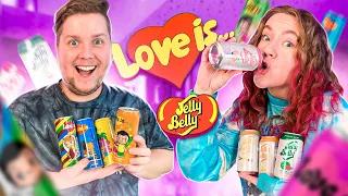 ПРОБУЕМ ХАЙПОВЫЕ НАПИТКИ 😱 Газировка Love Is и JELLY BELLY Челлендж !