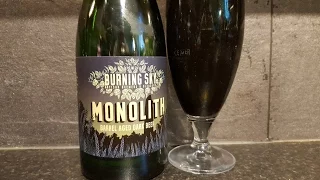 Burning Sky Monolith Barrel Aged Dark Beer By Burning Sky Brewery Brewers & Blenders | British Beer
