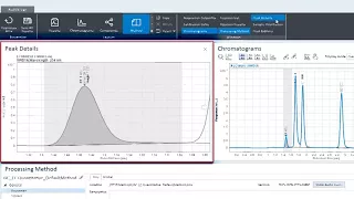 How to view peak details in OpenLab CDS