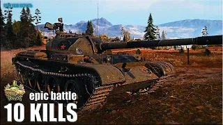 Т-54 ВРАГИ с него АХРЕНЕЛИ 🌟 медаль Николса 🌟 World of Tanks лучший бой на ст 9 уровня