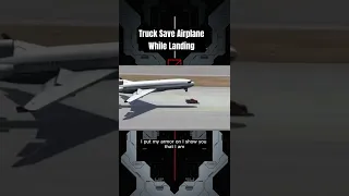 Truck Save Airplane While Landing #unstoppable