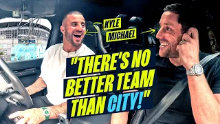 Kyle Walker & Michael Brown drive to training! | "THERE'S NO BETTER TEAM THAN CITY"