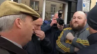 Nigel Farage accosted by angry voters on visit to meet "Workington Man"