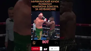 Духовитый КАЧОК Нганну разнес самоуверенного ЧЕМПИОНА Тайсона Фьюри по БОКСУ #shorts