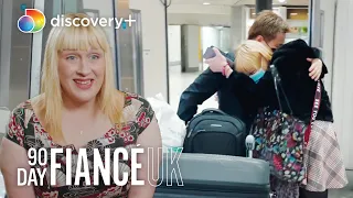 90 Day Fiancé: UK | Awkward AF! Victoria and Sean Meet for the First Time IRL! | discovery+