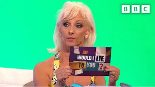 Debbie McGee "Police surrounded my house after I set off an alarm in my bikini"| Would I Lie To You?