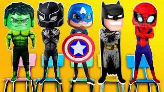 5 Superheros Jumping on the Bed | Garage Song +more Songs for Kids & Nursery Rhymes