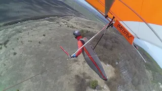 Hang Gliding: A chain of mistakes + strong wind == no flight and no soaring.