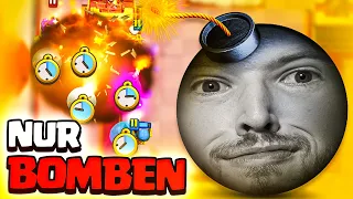 🤯💣Ich spiele NUR BOMBEN-KARTEN im DECK... (und zerstöre ALLES) | Clash Royale Deutsch