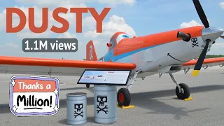 Meet Dusty Crophopper, Star of Disney's Planes - In Real Life!