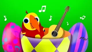 Surprise Eggs For Kids | English Words - Musical Instruments | Animals Collection | ABC Fun English